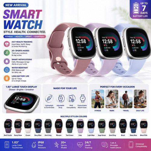 For fitbit versa sense 2 - fitbit, 2/1